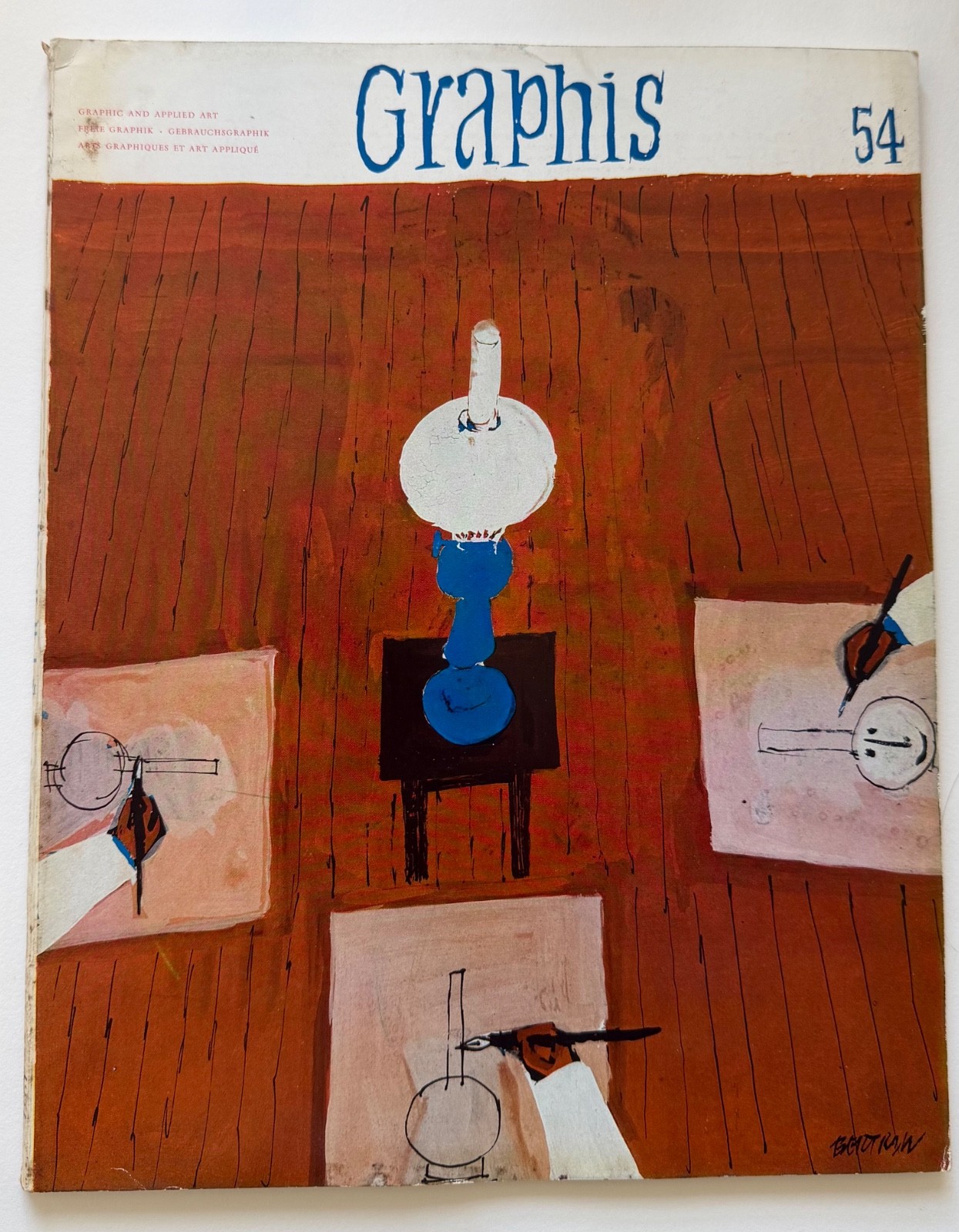 Graphis Magazine 1954 #54