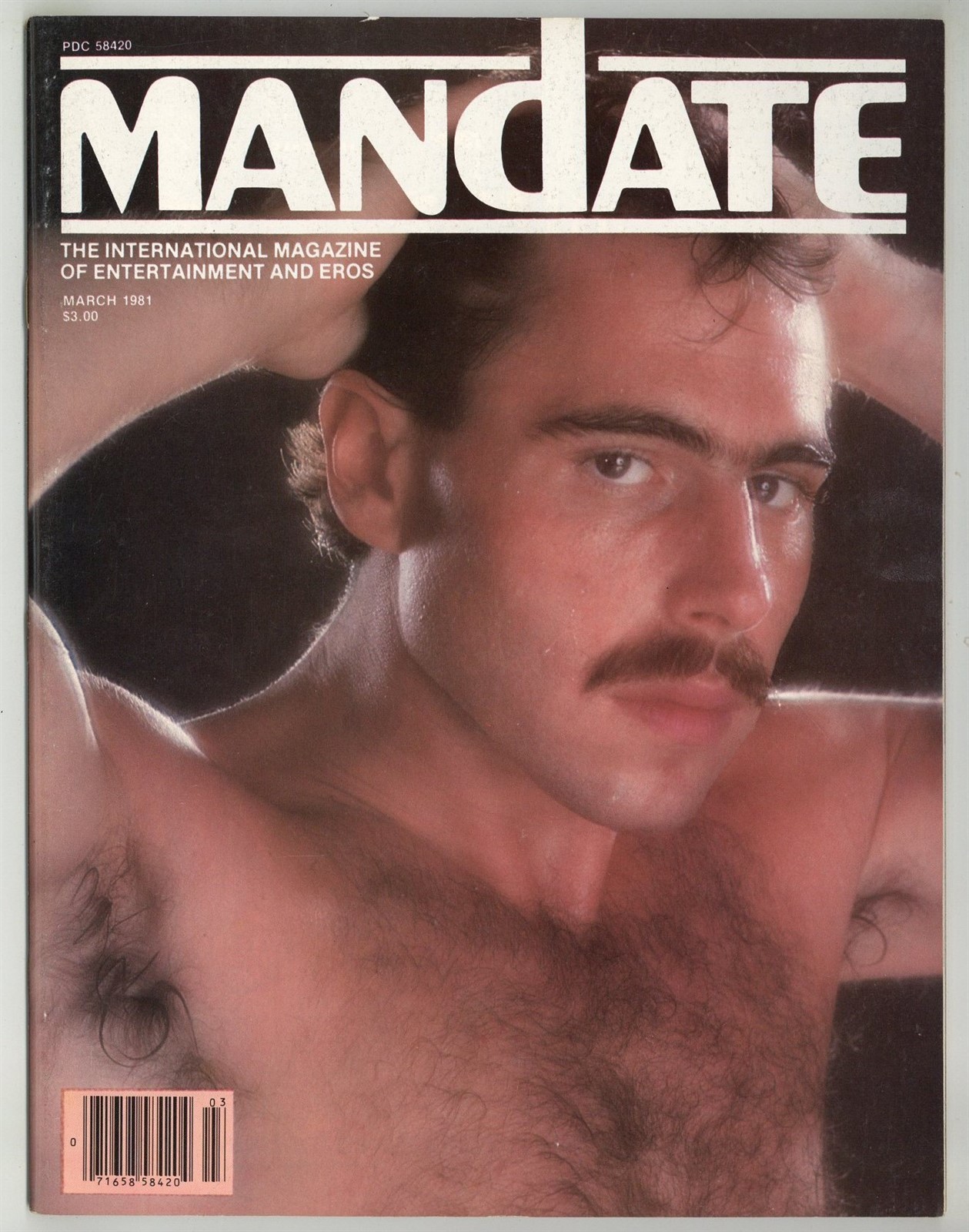 Mandate 1981 Larry Young, Len Tavares, Colt Studios 80pgs Gay Magazine M38367