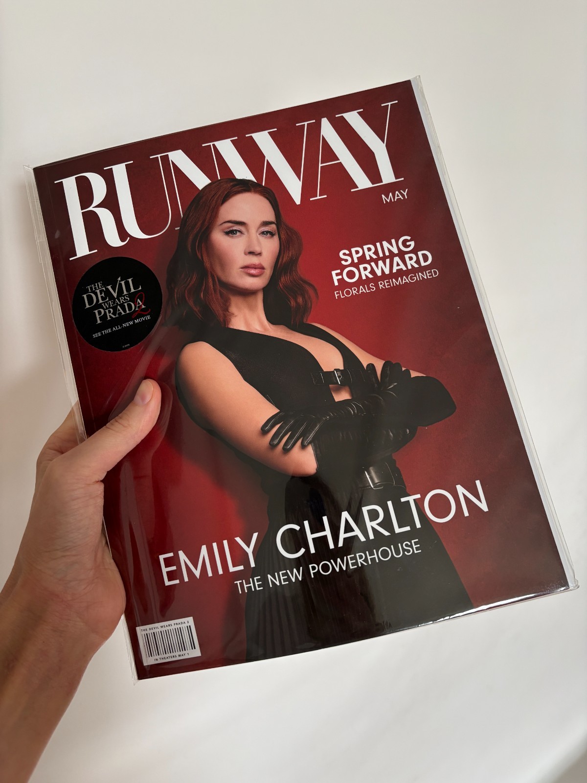 Runway Magazine May 2026 Emily Charlton Devil Wears Prada 2 Collector Issue