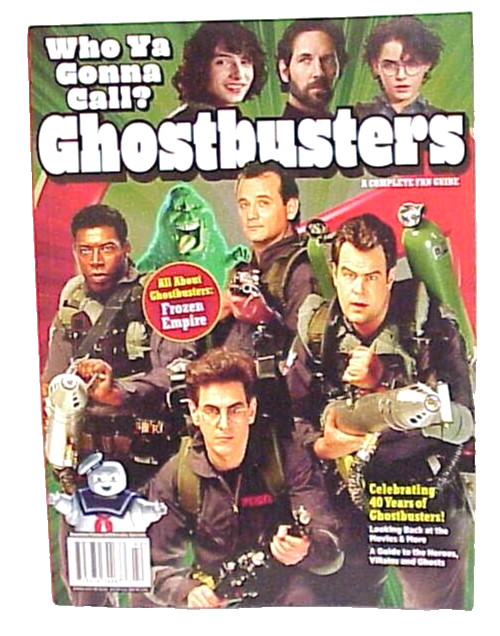 GHOSTBUSTERS FROZEN EMPIRE A COMPLETE FAN GUIDE MAGAZINE A360 MEDIA SPECIALS
