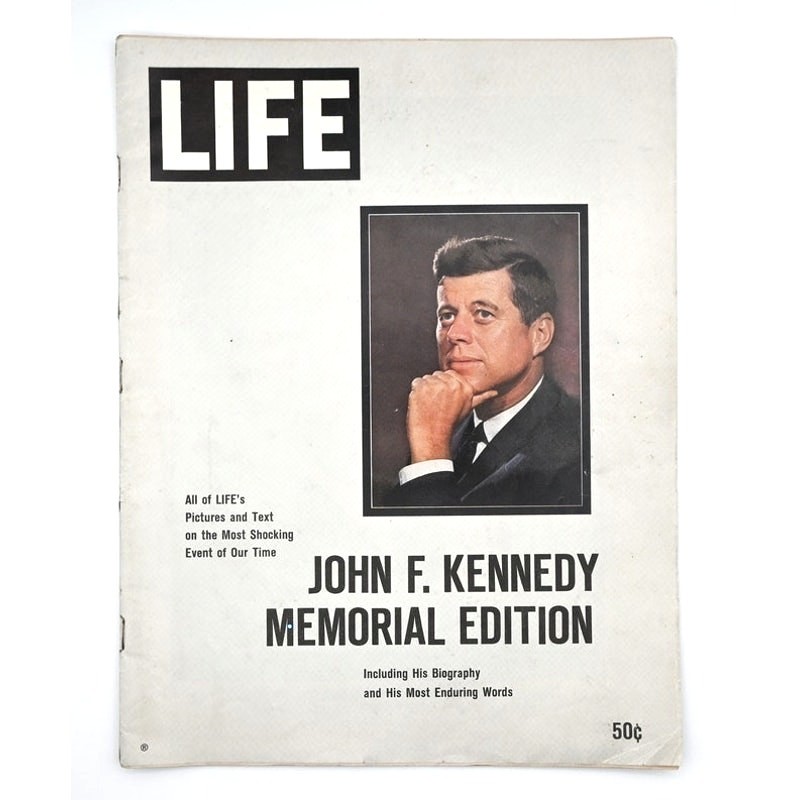 Life Magazine JFK Memorial Edition 1963 Double Cover w/ Detached 1938 Issue