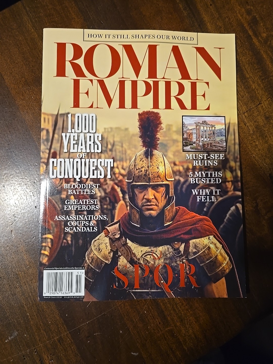 ROMAN EMPIRE 1000 YEARS OF CONQUEST CENTENNIAL MAGAZINE 2024 A360 MEDIA