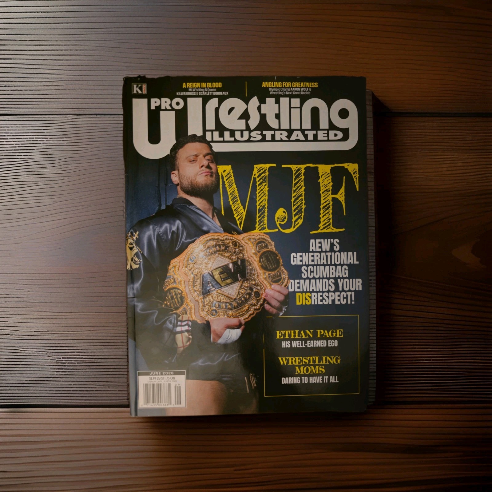 Pro Wrestling Illustrated Magazine MFG JUNE 2026