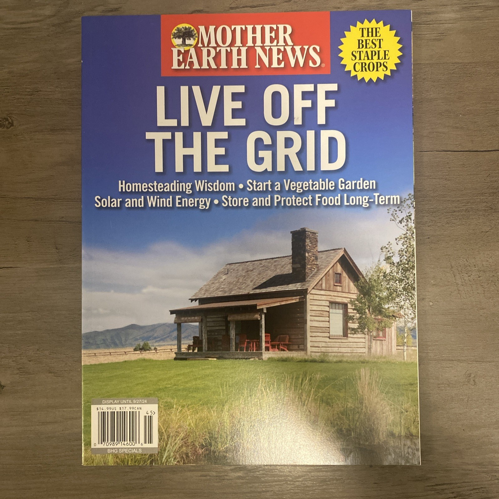 Mother Earth News «Live Off The Grid» The Best Staple Crops, Homesteading & More