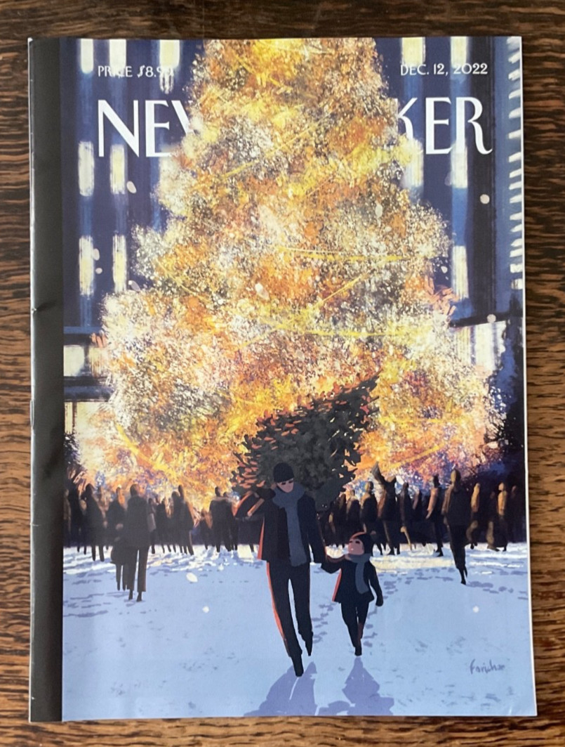 The New Yorker Magazine, December 12, 2022 Evergreens Matthieu Forichon