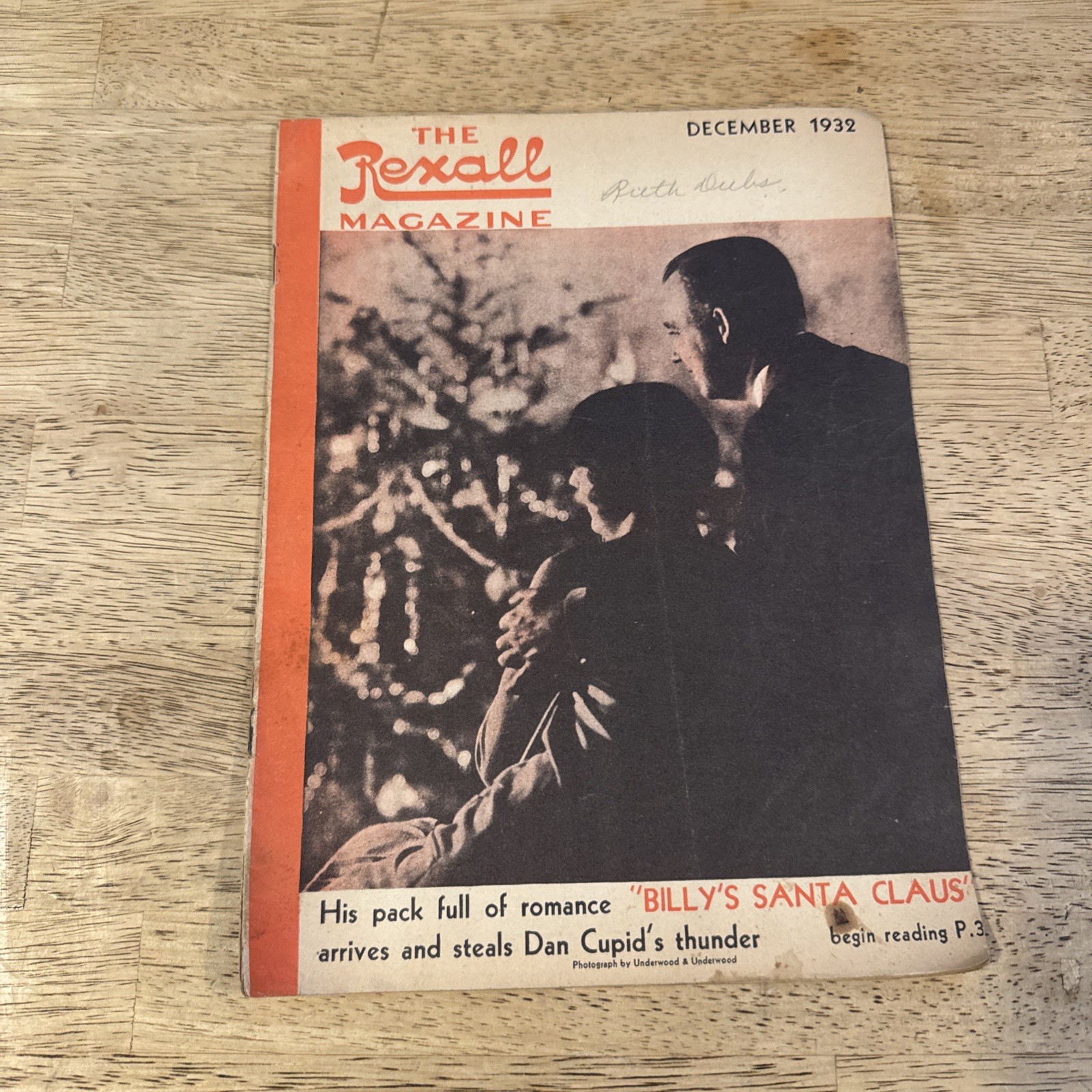 The Rexall Magazine December 1932 Vintage