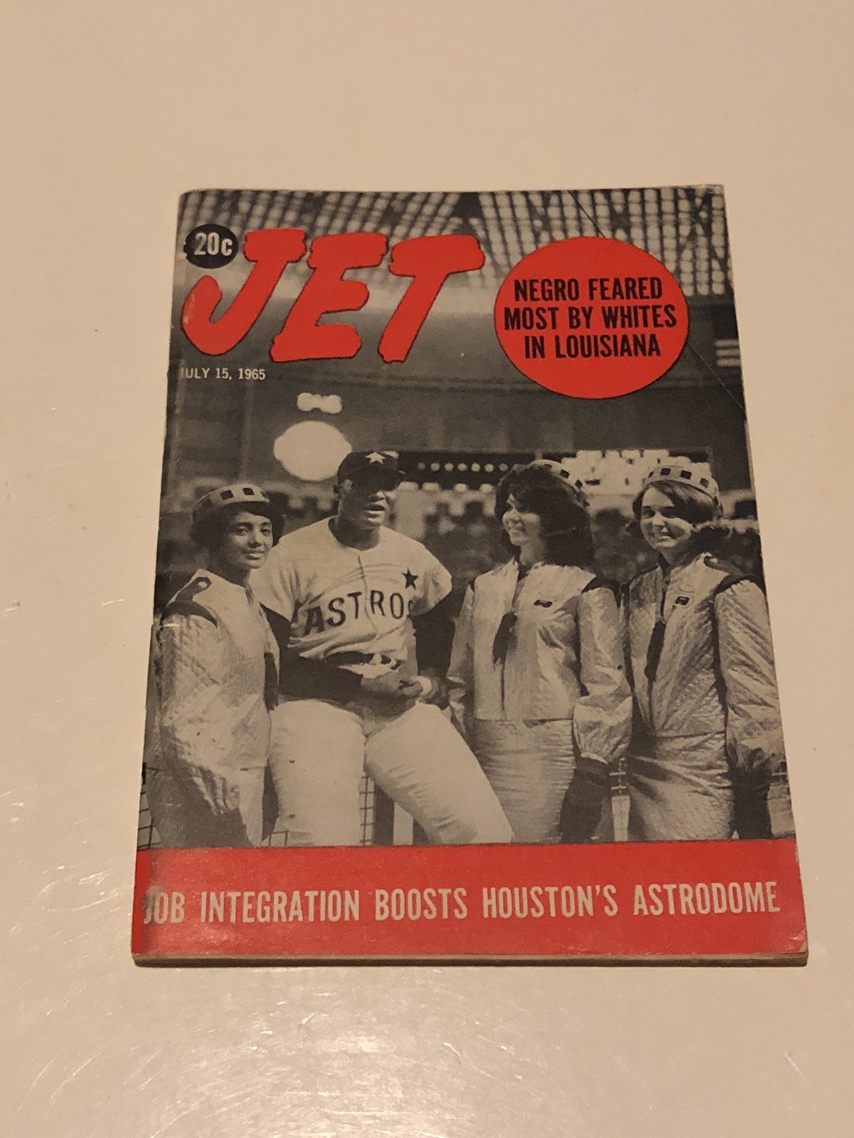 JET MAGAZINE July 15, 1965 Negro Feared By Whites In Louisiana, MLK Jr., J Lewis