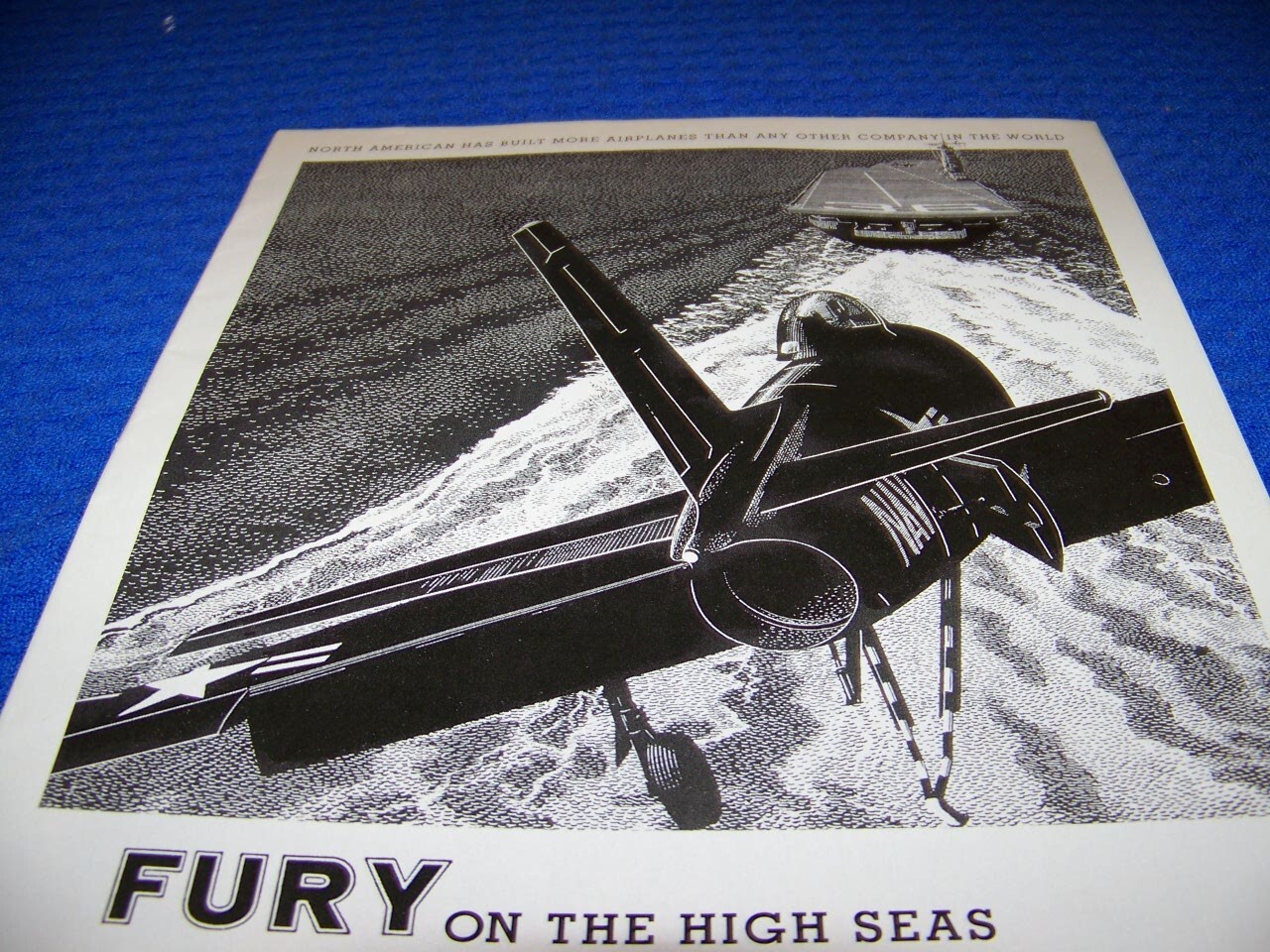 2002 N.A. FURY «FURY ON THE HIGH SEAS»..1-PAGE SALES AD..(642HH)