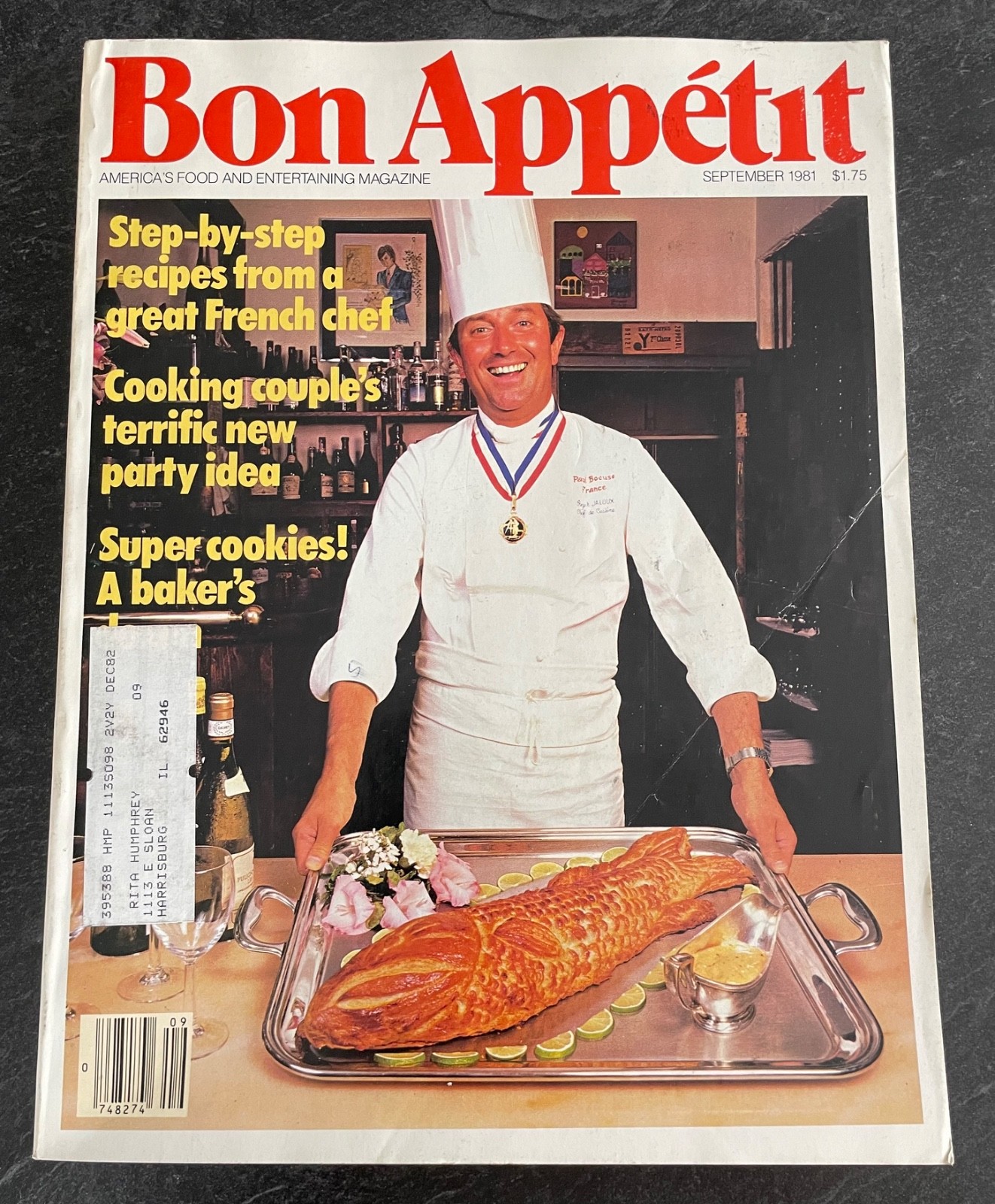 Bon Appetit LOT of 12 Issues from 1981 (3), 1982 (2) & 1984 (7) – Vintage