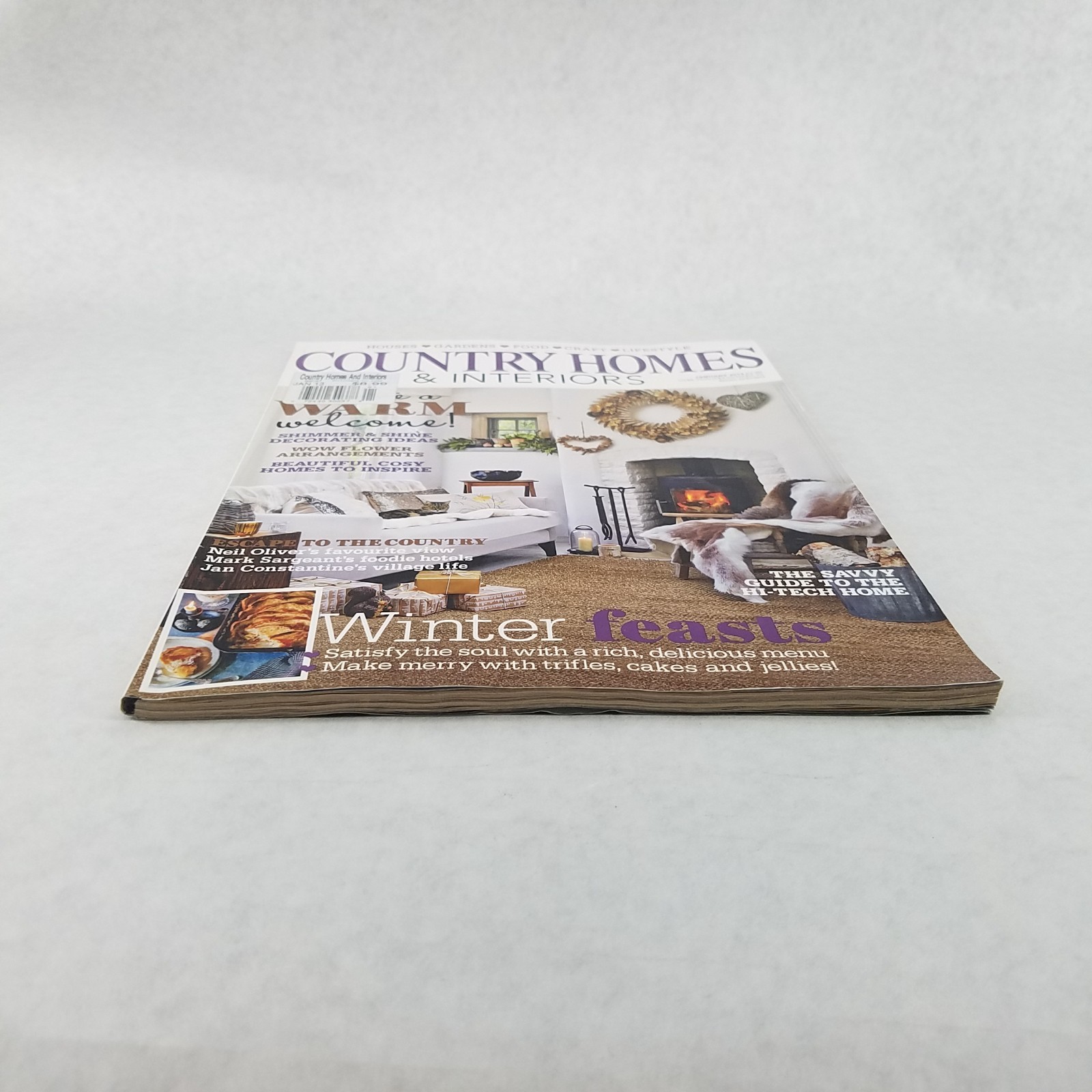 COUNTRY HOMES AND INTERIORS Magazine British Edition – January 2013 – NO MARKS