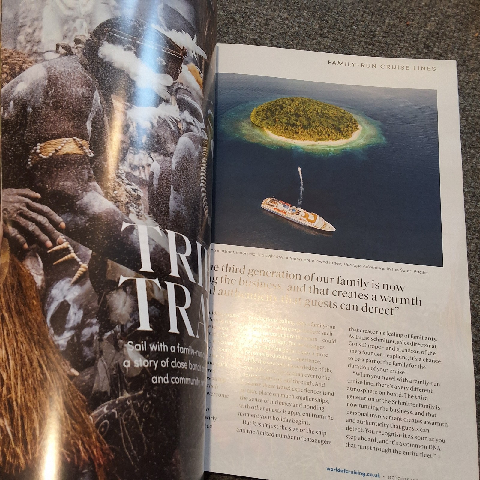 WORLD OF CRUISING Magazine OCT-NOV 25 Venice romania Australia travel Tunisia uk