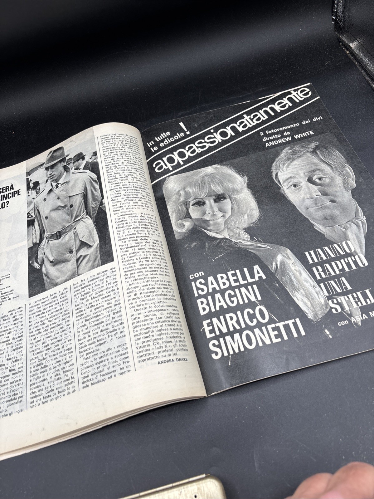 1969 Bridget Bardot MIA Italy Film Magazine