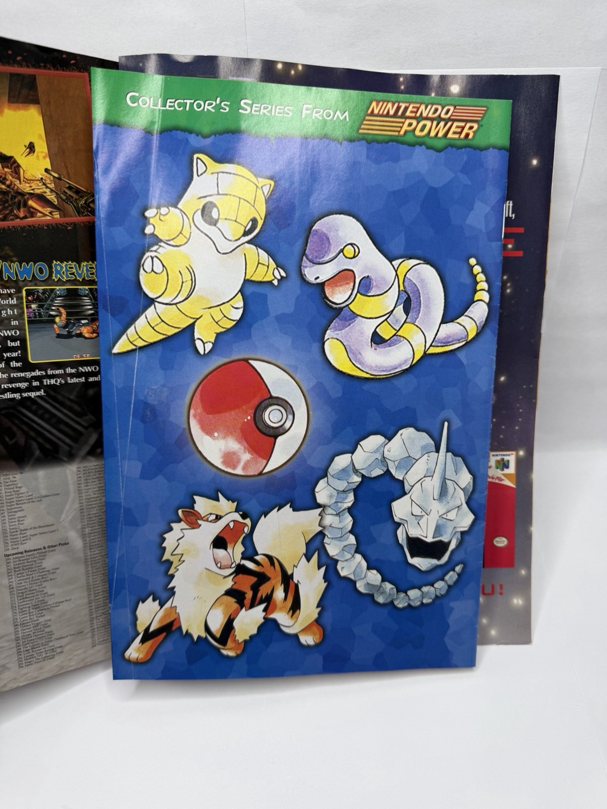 Nintendo Power Vol 112 F-Zero X w/ poster Turok and Pokemon Power Comic # 2