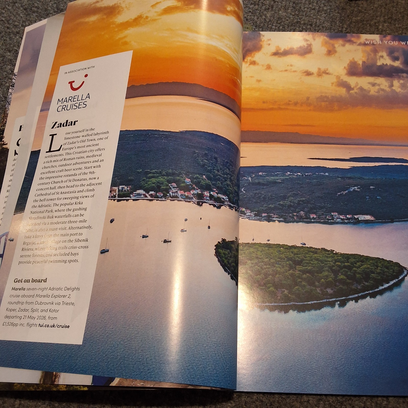 WORLD OF CRUISING Magazine OCT-NOV 25 Venice romania Australia travel Tunisia uk