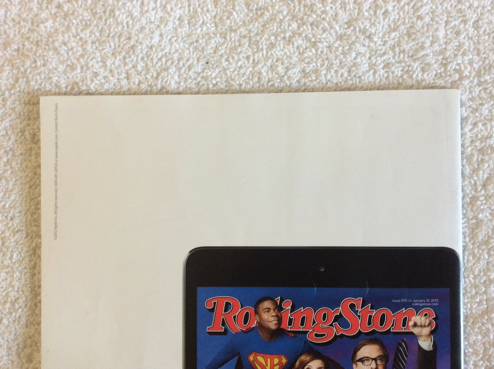 Rolling Stone Magazine Issue 1175 Jan 2013 – 30 Rock, David Bowie, Concussions