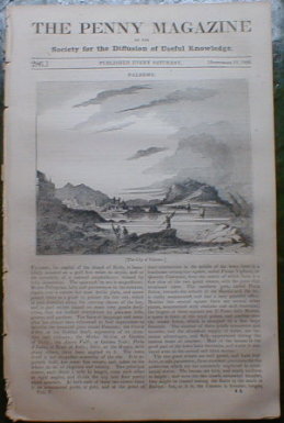 Palermo Sicily 1836 Italy