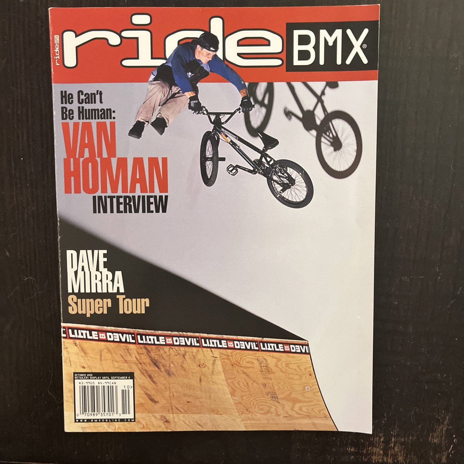 RIDE BMX Magazine Lot – Year 2001