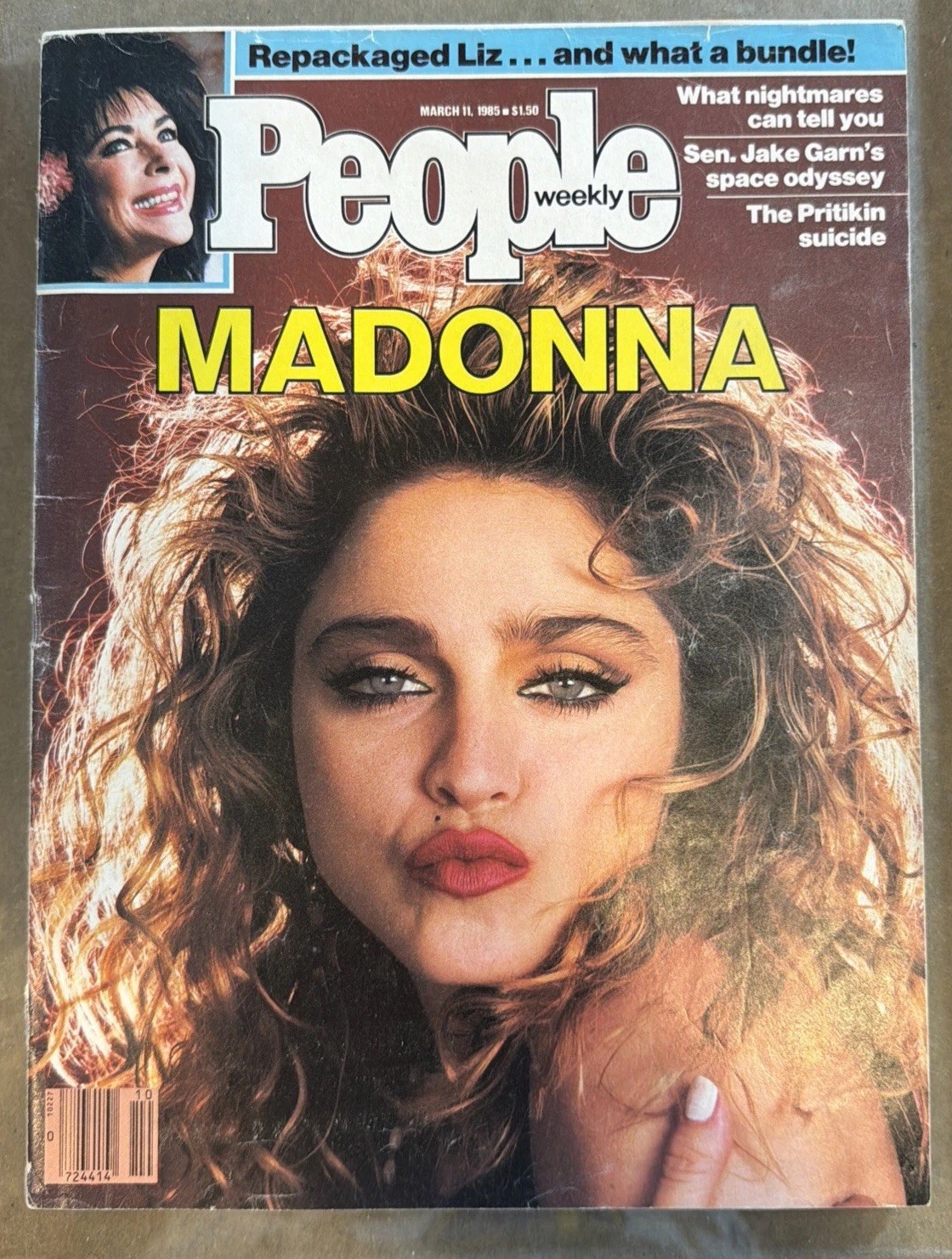 Madonna March 11, 1985 People Magazine!