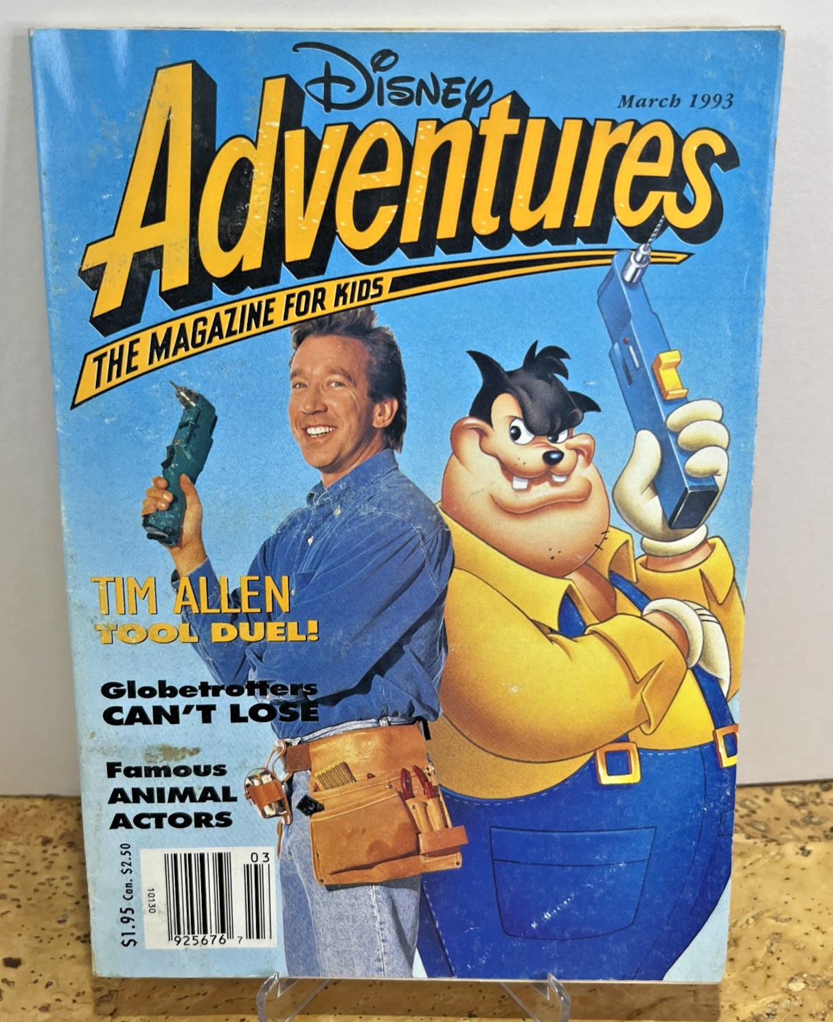 Disney Adventures Magazine (March, 1993) Tim Allen/Home Improvement, Fast Ship