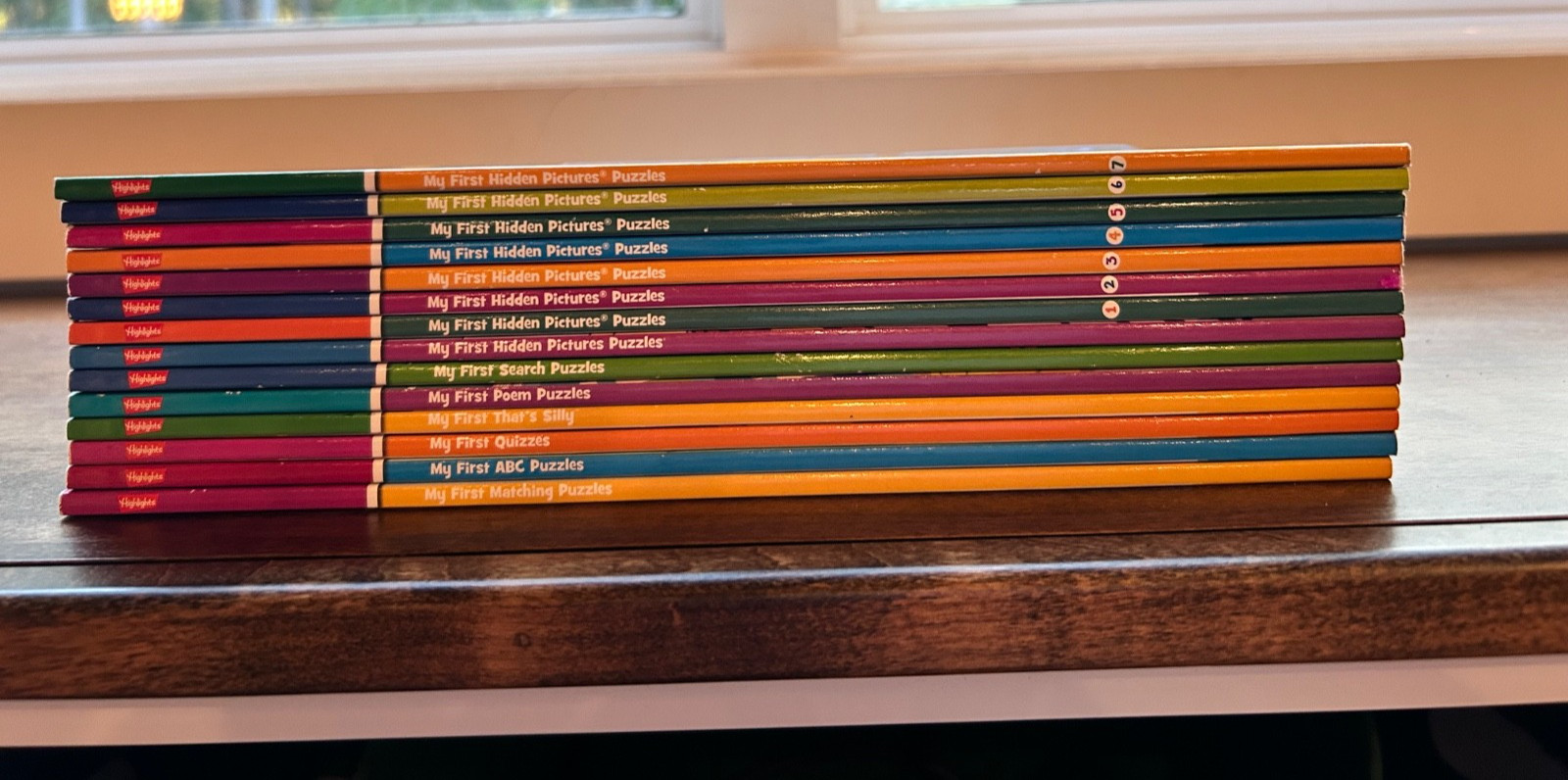 Lot of 14 Highlights «My First» Books for Children – Fun & Learning- Puzzles