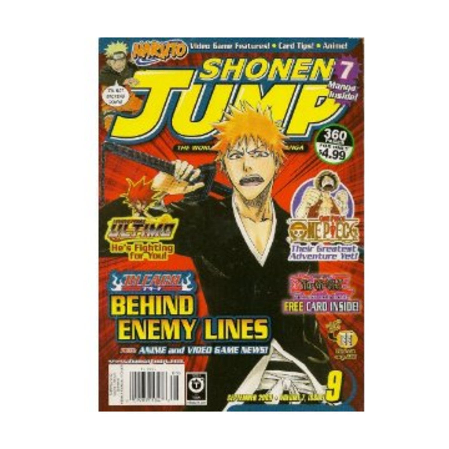 Viz Media Shonen Jump #81 «Bleach, Ultimo, One Piece» Mag VG+