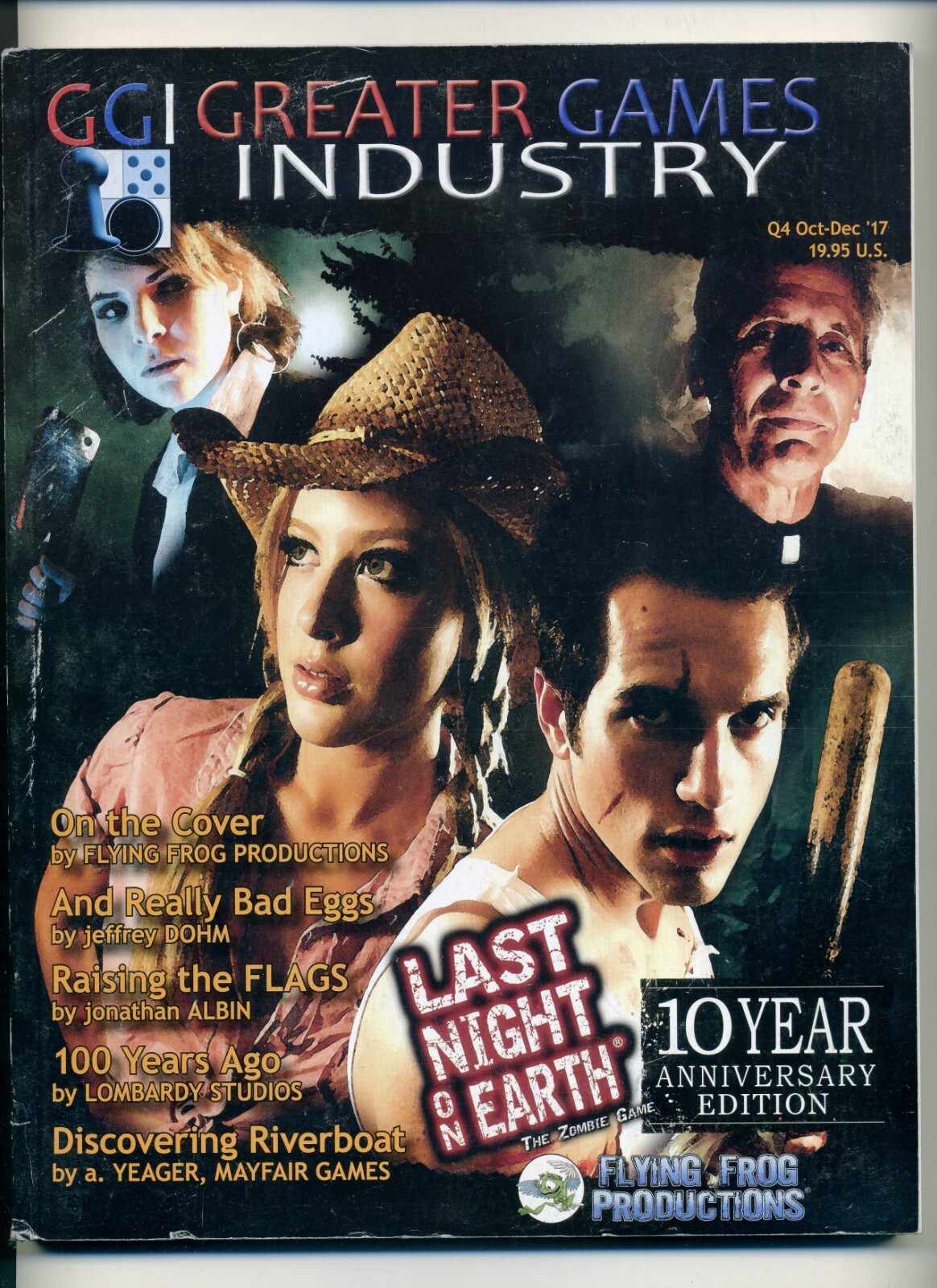 GREATER GAMES INDUSTRY Fall 2017 Last Night On Earth 10 Year Anniversary Edition