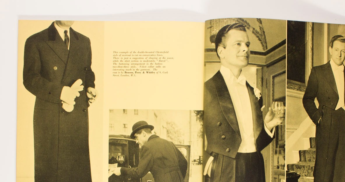 Haro EVENING DRESS Rome JAMES THURBER Cigars MAN ABOUT TOWN Winter 1955 Kilgour
