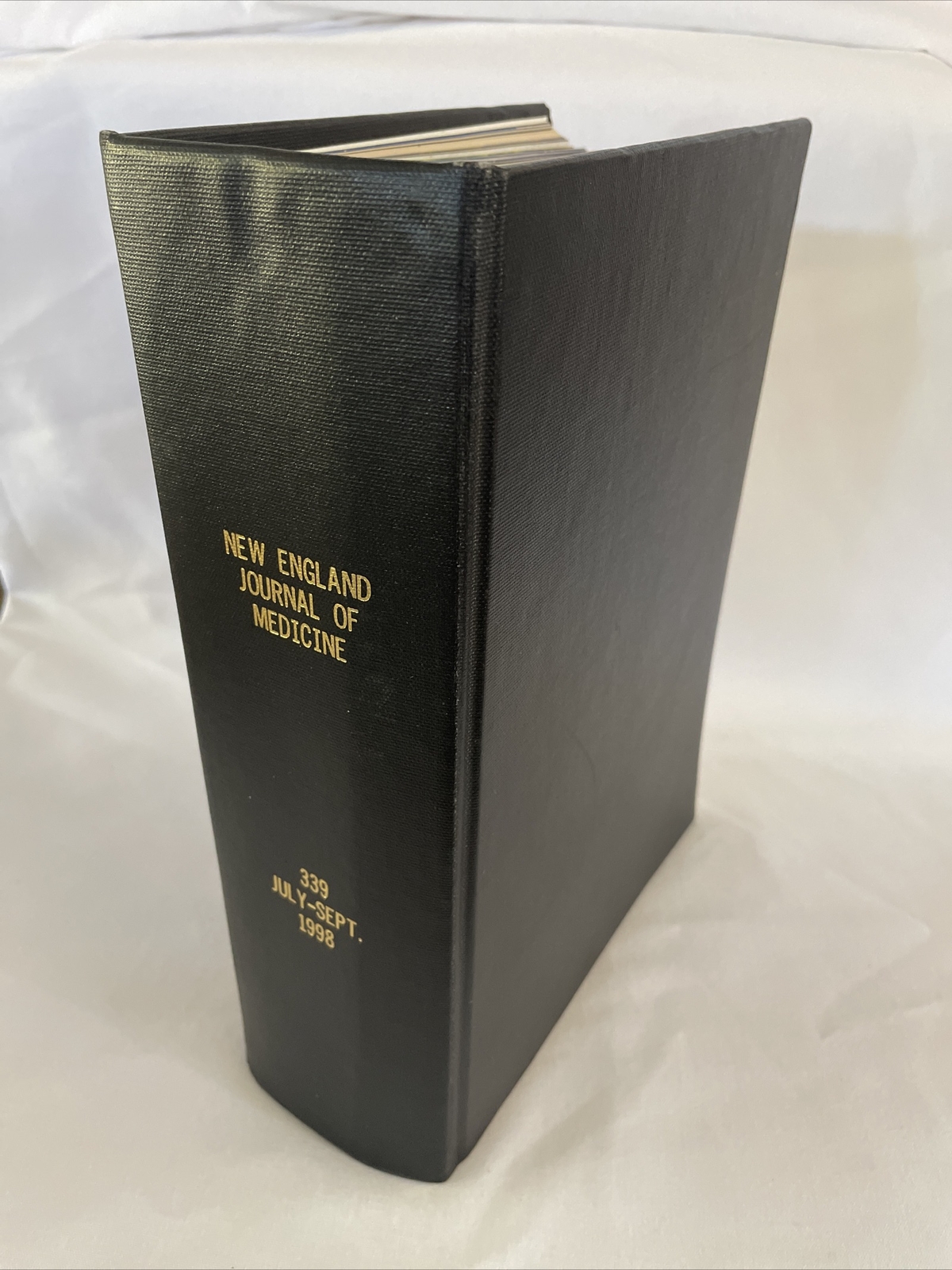 1998 July-September, New England Journal of Medicine #339 Bound Volume (BM111)