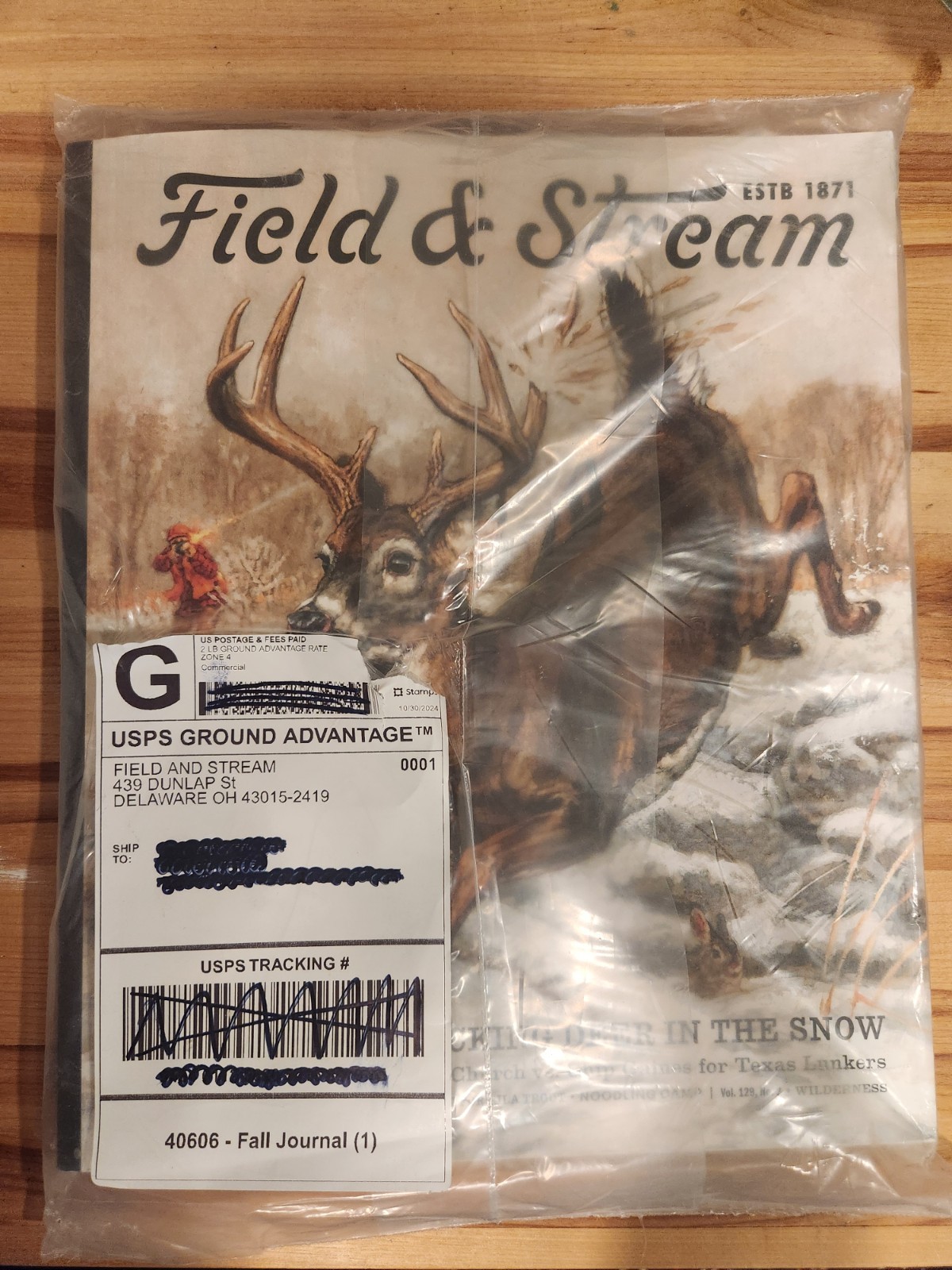 NEW 2025 FALL «FIELD & STREAM» Magazine Never Opened!