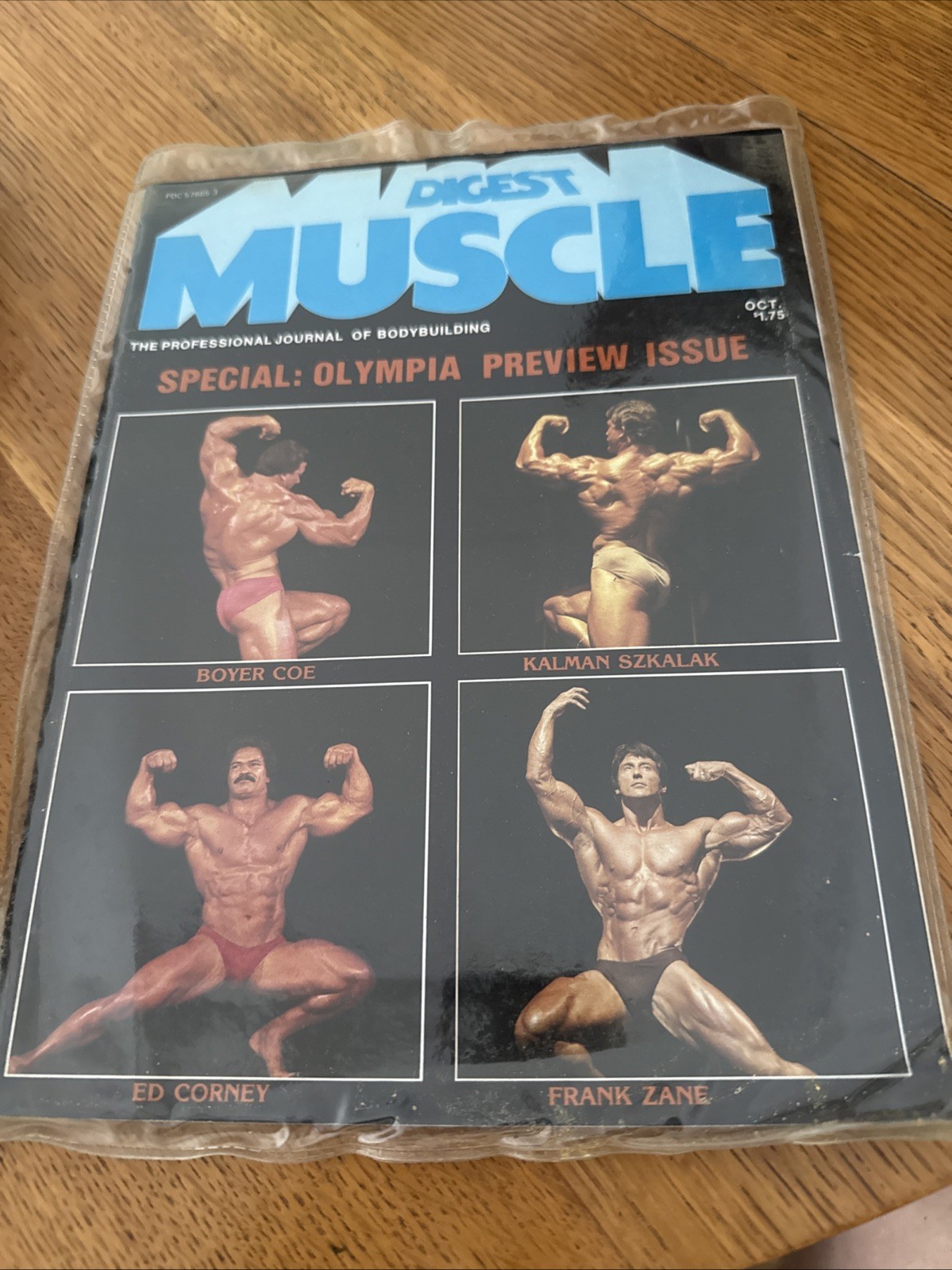 Muscle Digest Magazine Sept/Oct 1978 Olympia Preview Frank Zane Boyer Coe Kalman