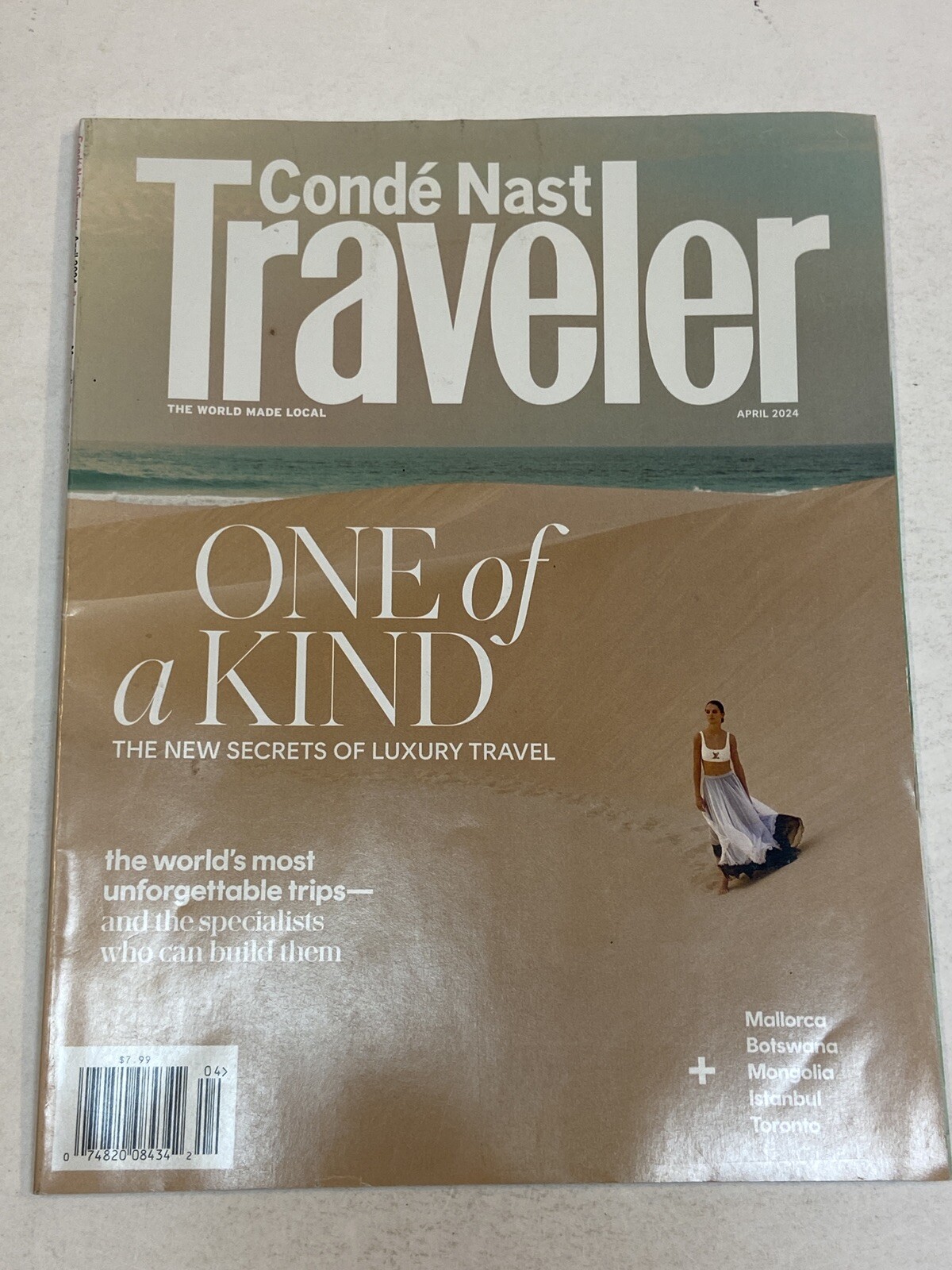 Conde Nast Traveler Magazine Apr 2024 Secrets of Luxury Travel Mallorca Istanbul