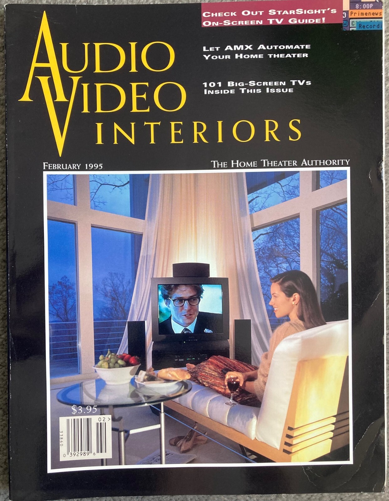 Vintage February 1995 Audio Video Interiors Magazine The Home Theater Authority