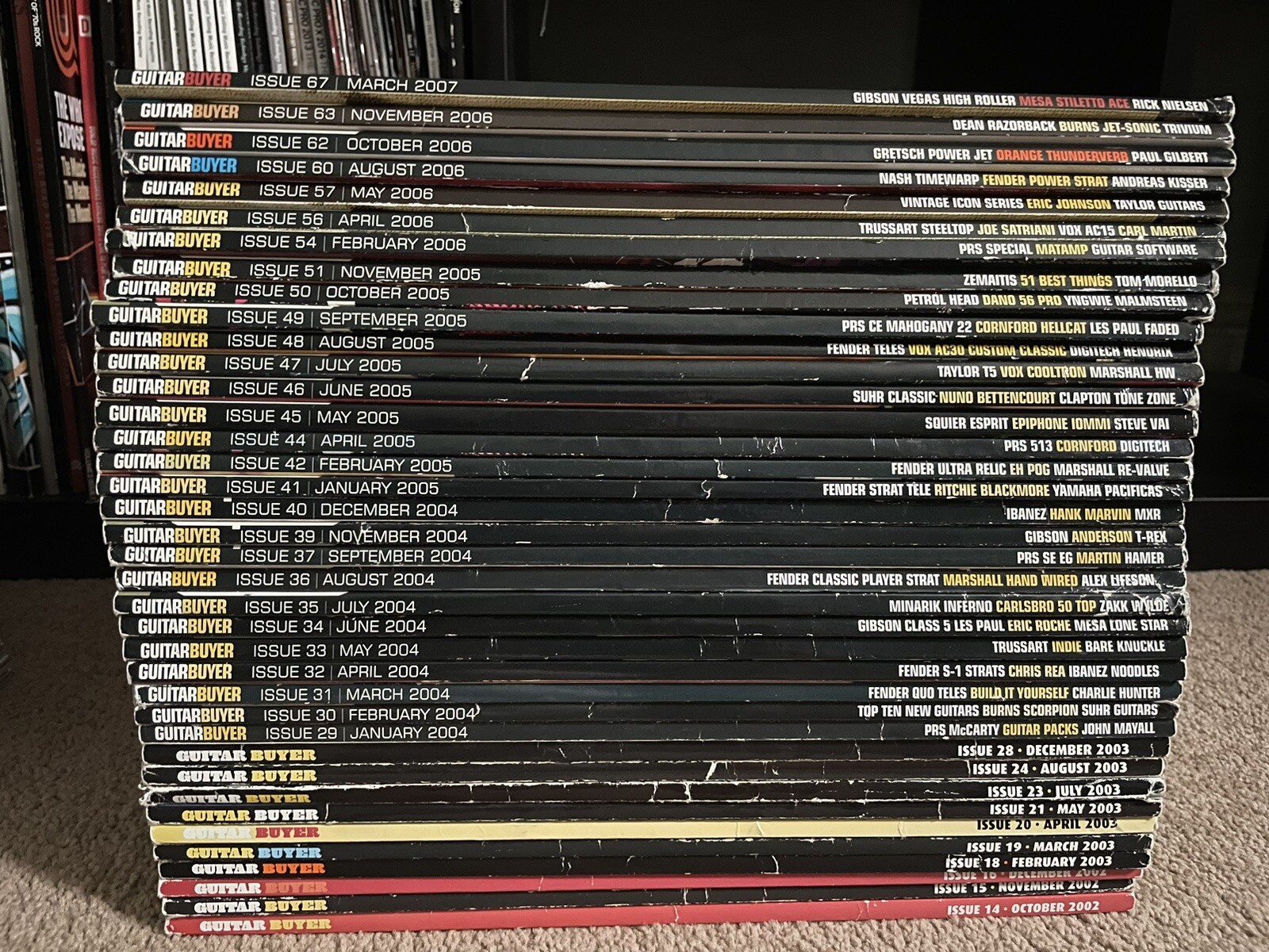 Guitar Buyer Magazine – multiple issues available