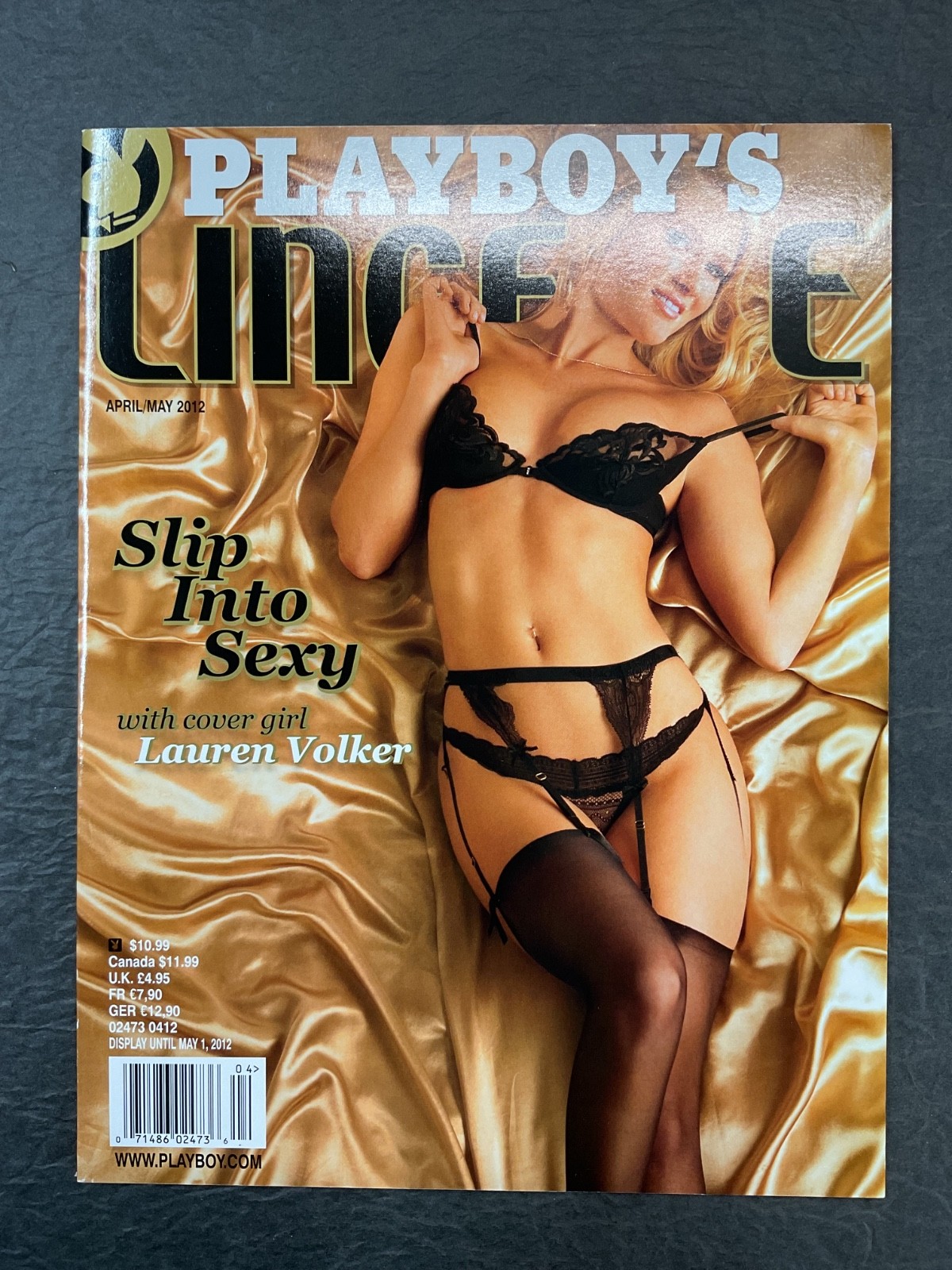 Playboy Special Editions Lingerie Magazine April May 2012