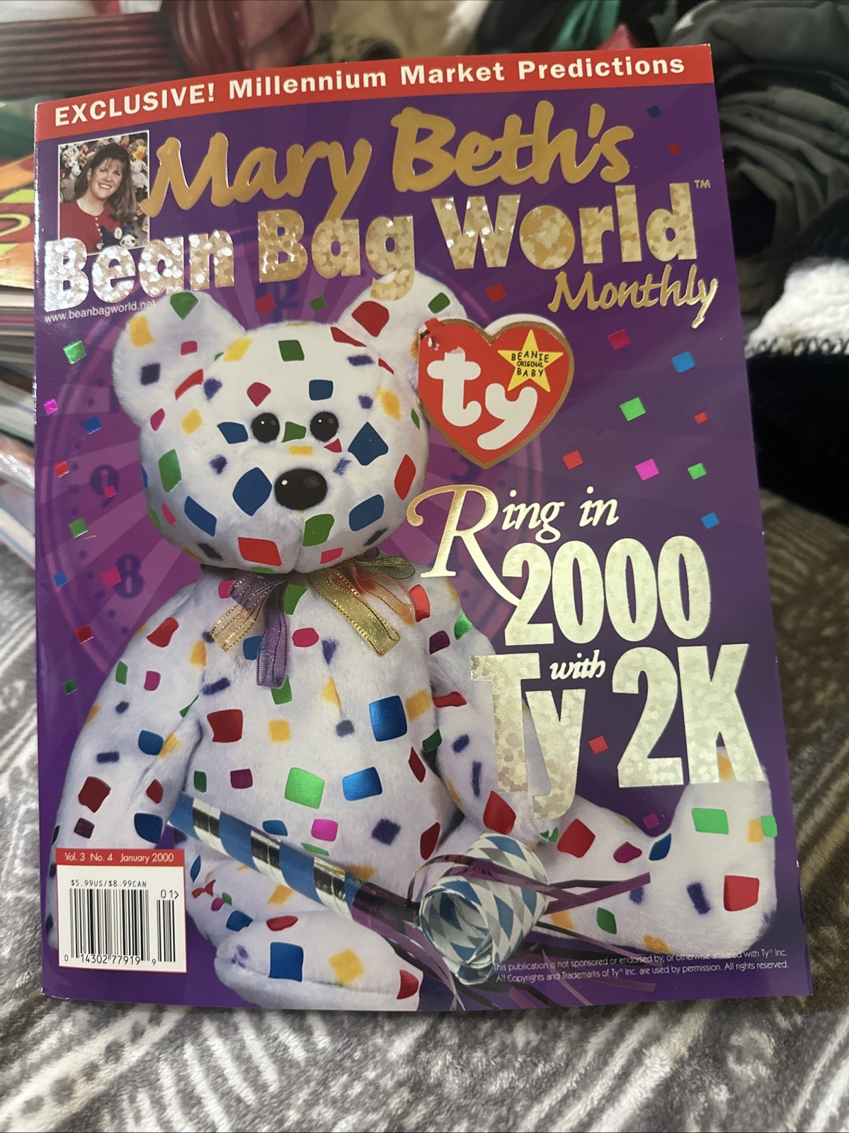 Mary Beth’s Bean Bag World Monthly January 2000 Counterfeit ID Insert Magazine