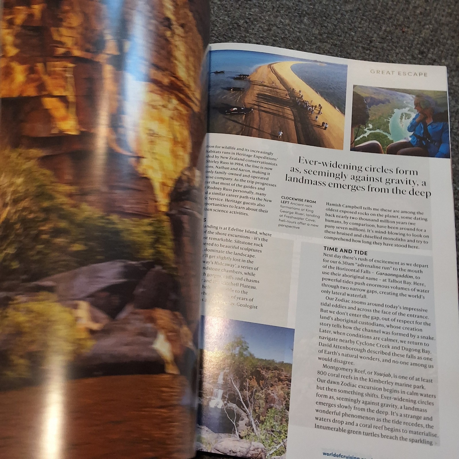 WORLD OF CRUISING Magazine OCT-NOV 25 Venice romania Australia travel Tunisia uk