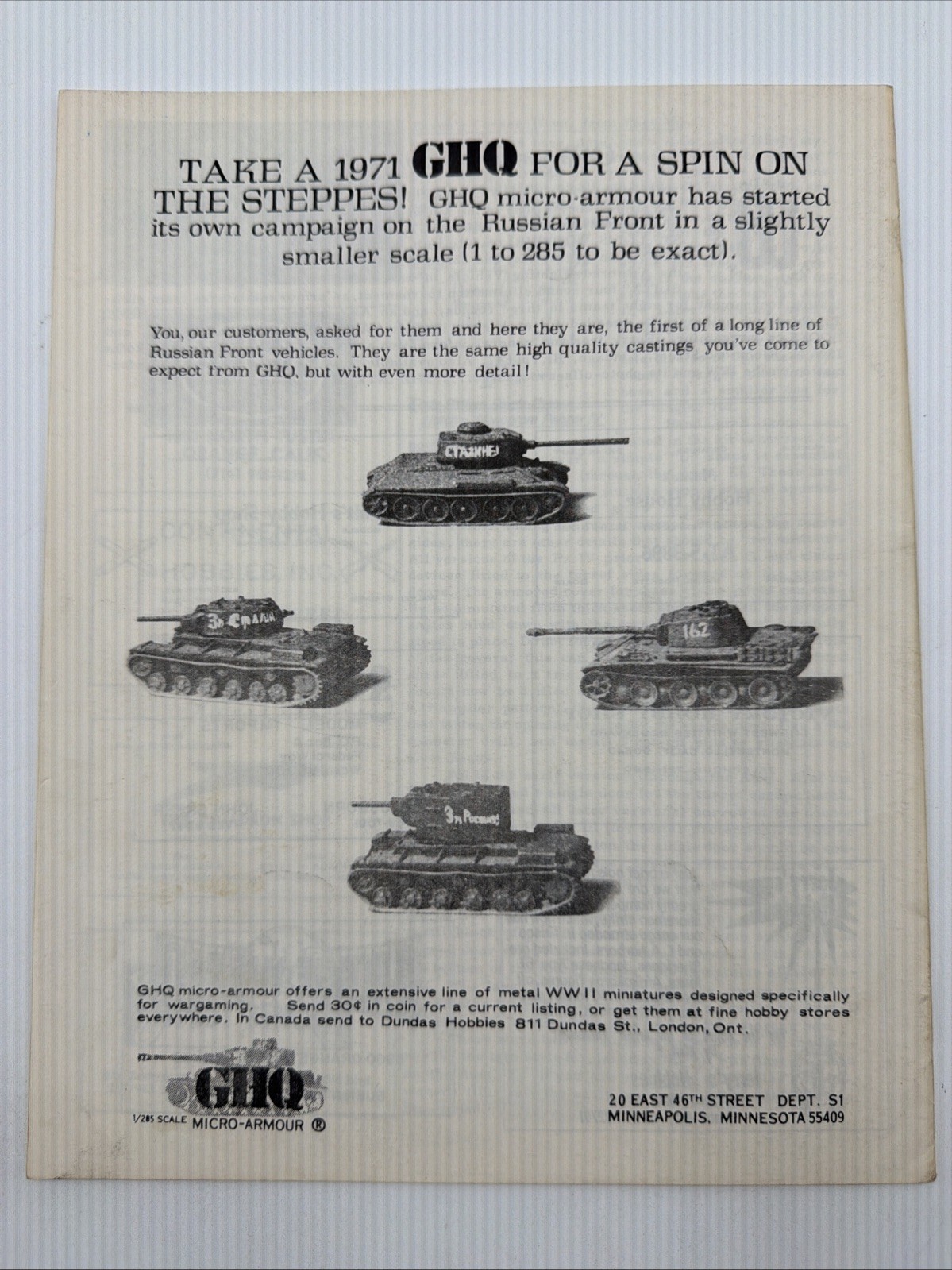 AFV G2 8 Magazine Lot A Magazine For Armor Enthusiasts 1970 United Kingdom War