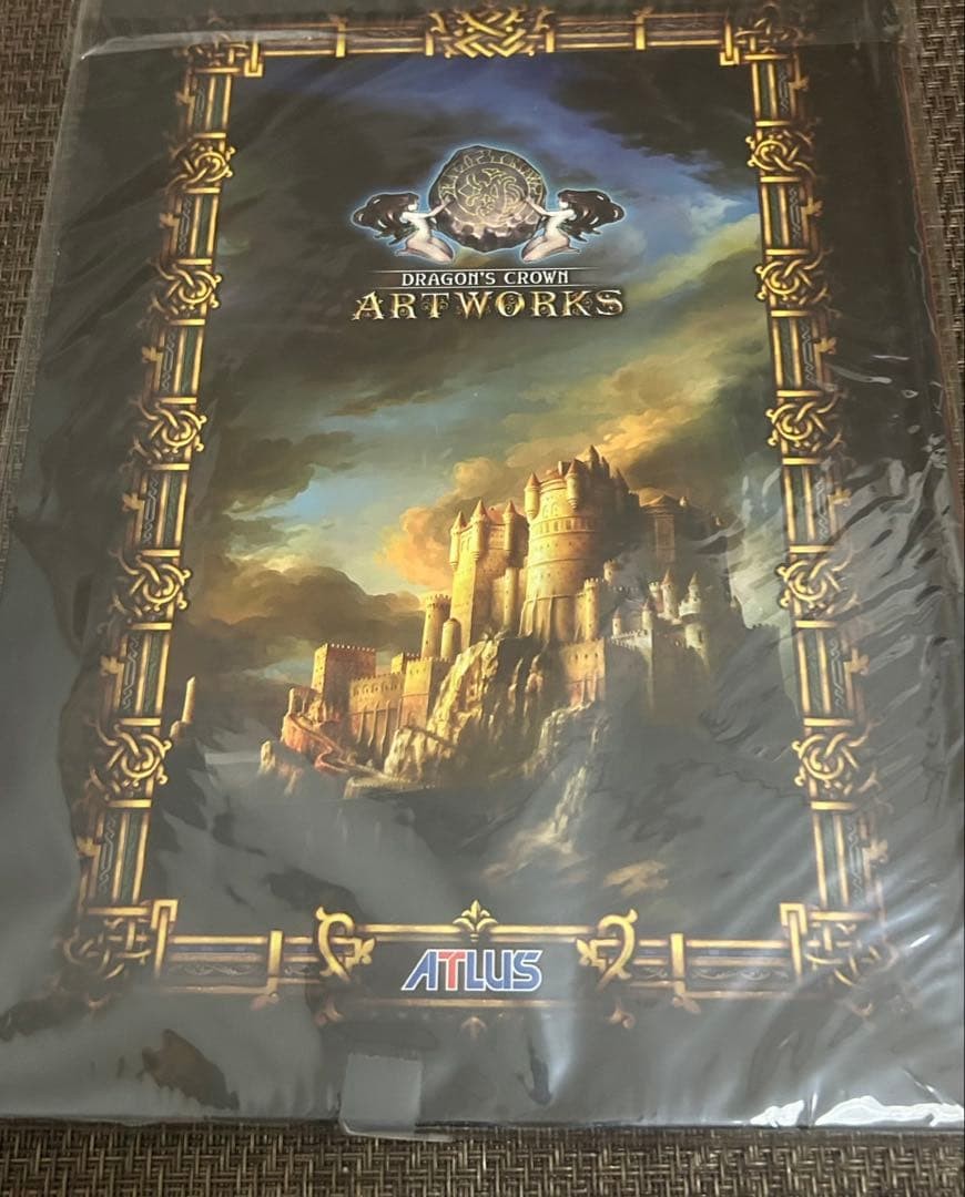 DRAGON’S CROWN Art Works Book by ATLUS – 26cm x 19cm, Excellent Condition