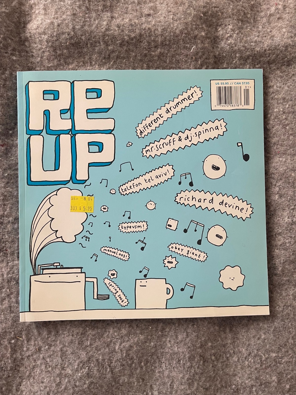 RE:UP Magazine Issues 1-12: Electronic Music, Design, Street Culture 2003-2006