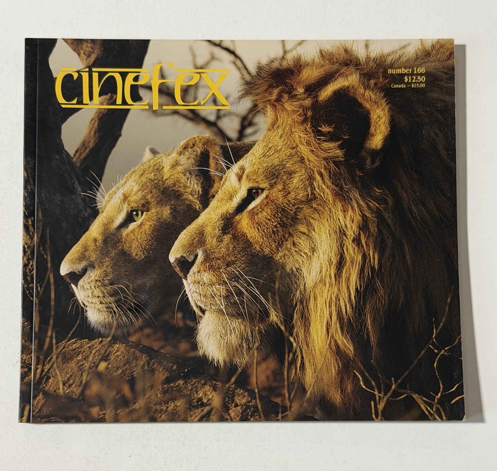 Cinefex Aug 2019 Issue 166 Lion King Spider Man Game of Thrones Special Effects