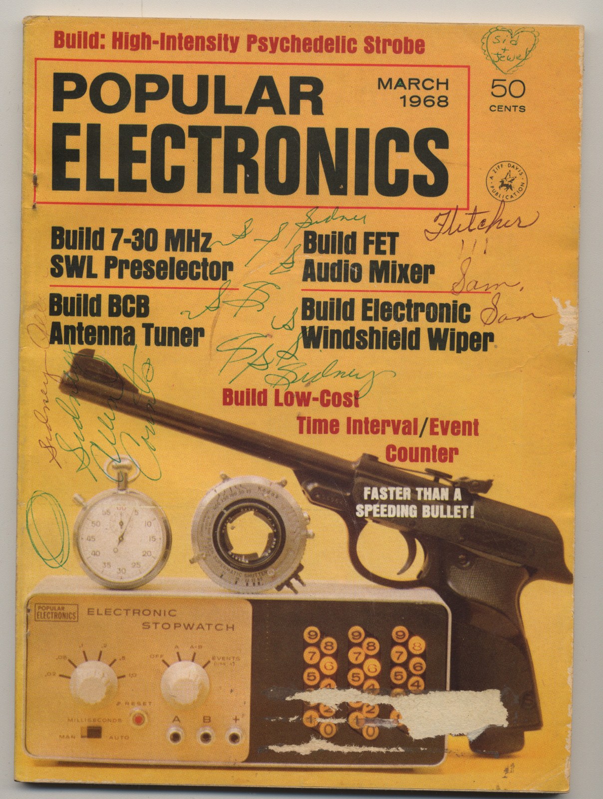 Popular Electronics Magazine – March – 1968