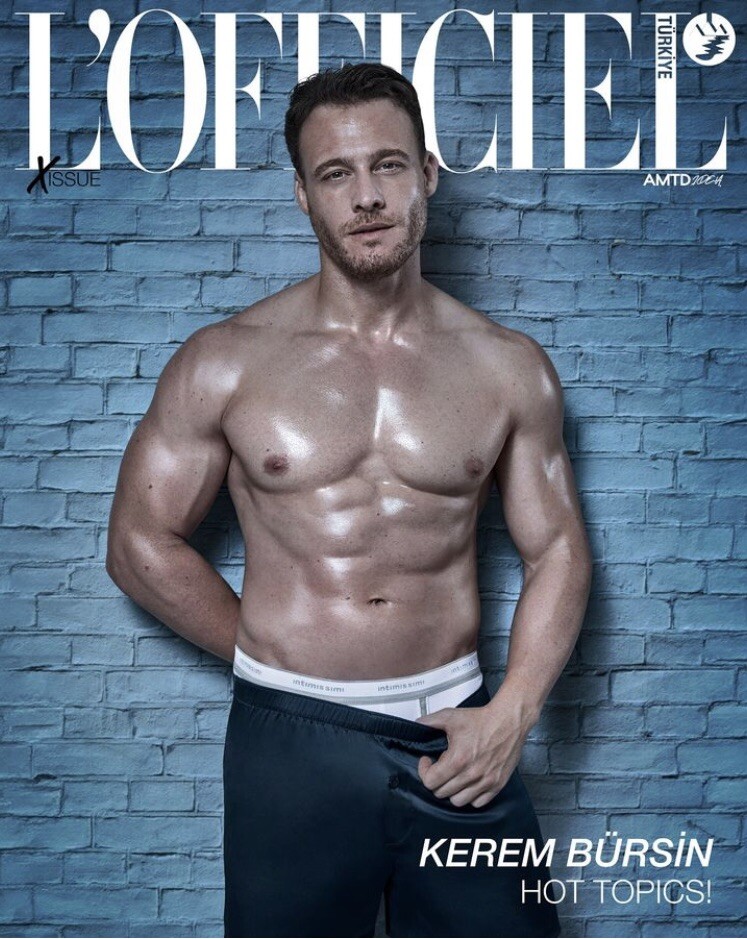 L’officiel Turkey August 2024 Kerem Bursin / Fast Shipping Worldwide