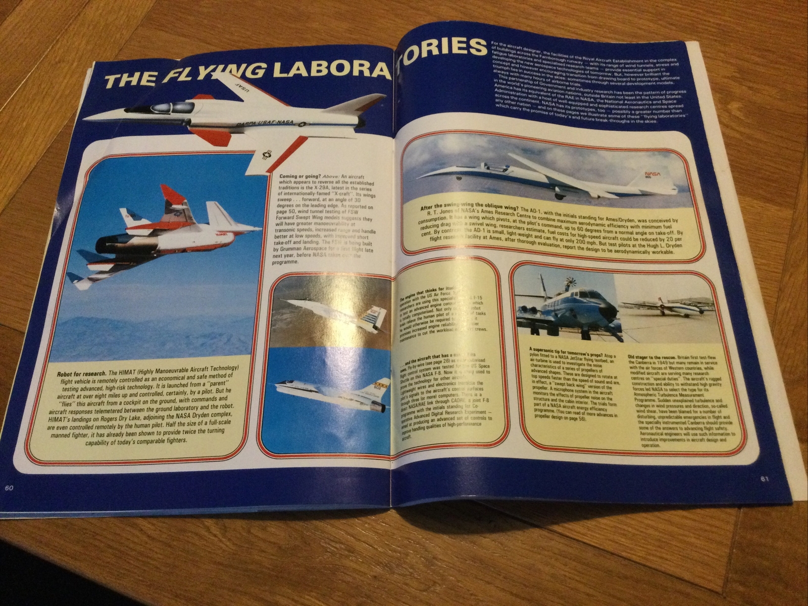 VINTAGE FARNBOROUGH 82 INTERNATIONAL SBAC FLYING ~ OFFICIAL SHOW PROGRAMME £1