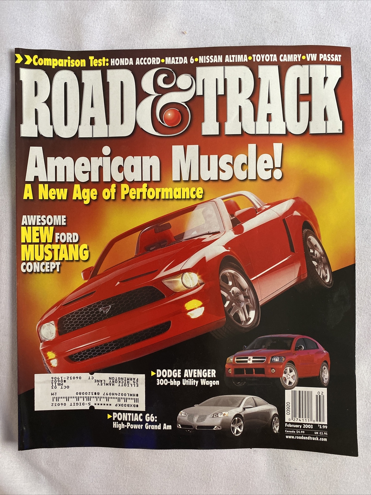 2004 February Road & Track Magazine Maybach 57 & 62 Are Class On Class (MH395)