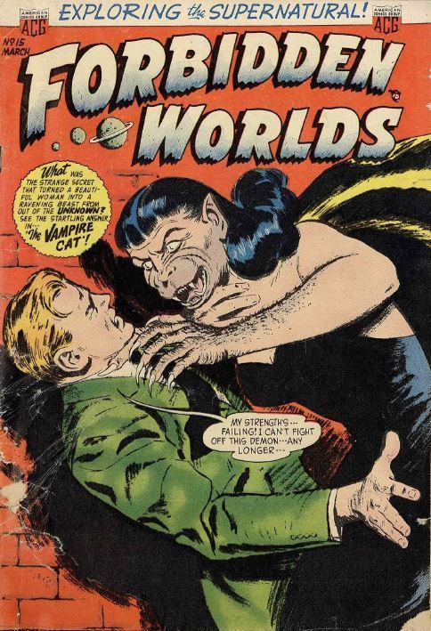 Forbidden Worlds, Planet Comics, Ghost, Kaanga, Golden Age Comics DVD