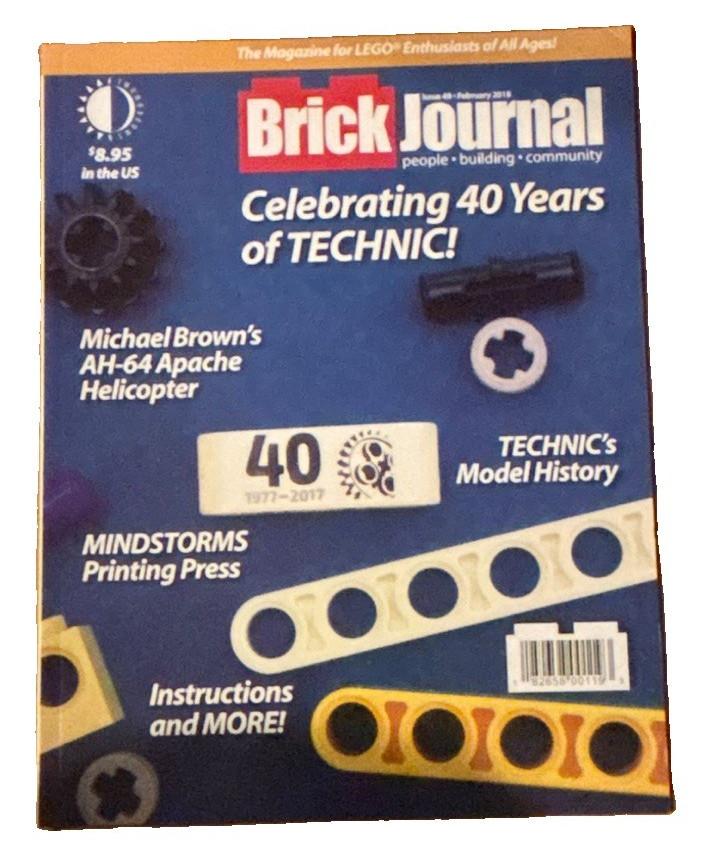 BrickJournal Issue 45 June 2017 English Illustrated LEGO TwoMorrows Publishing