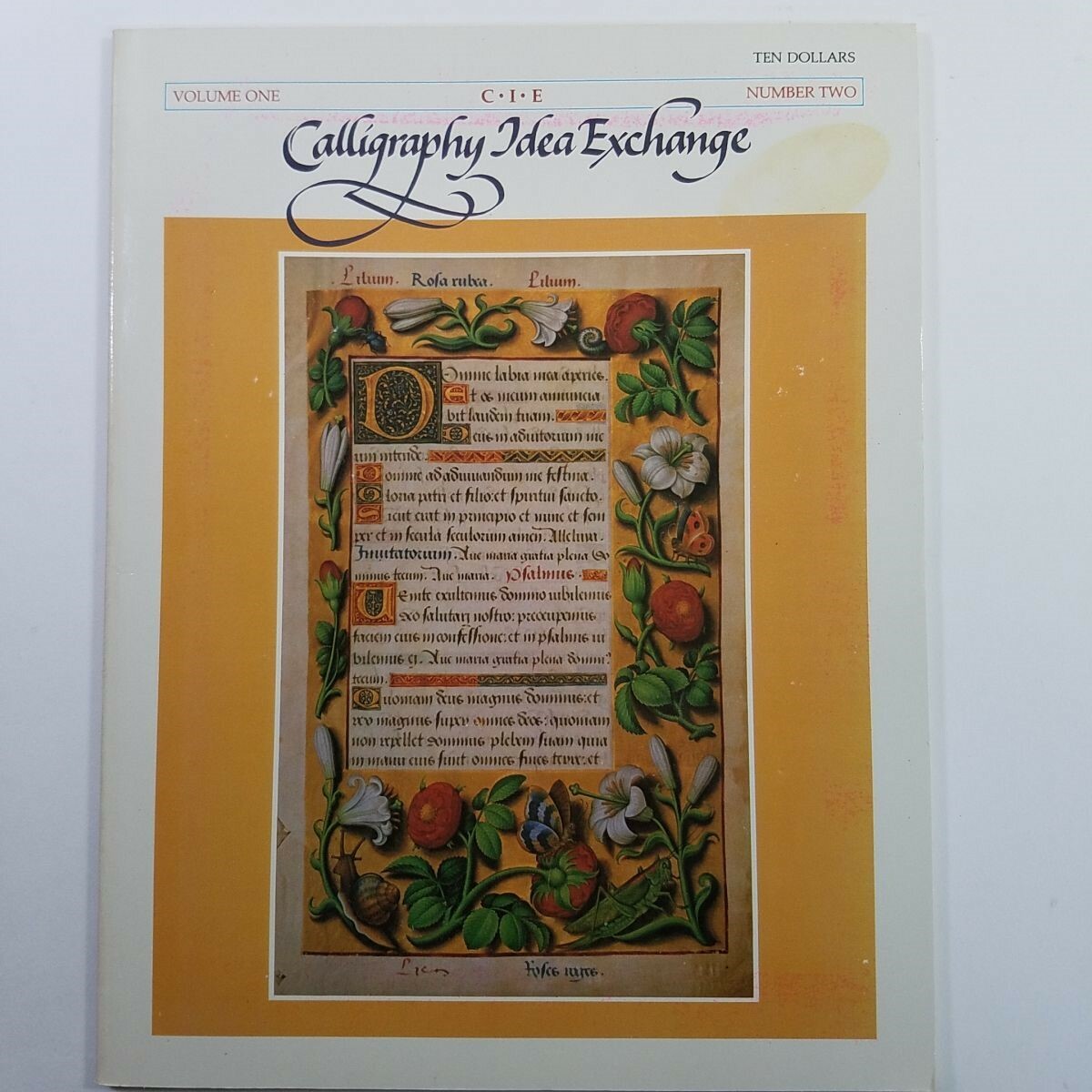 Calligraphy Idea Exchange Volume I Number 2 Calligraphy Magazine