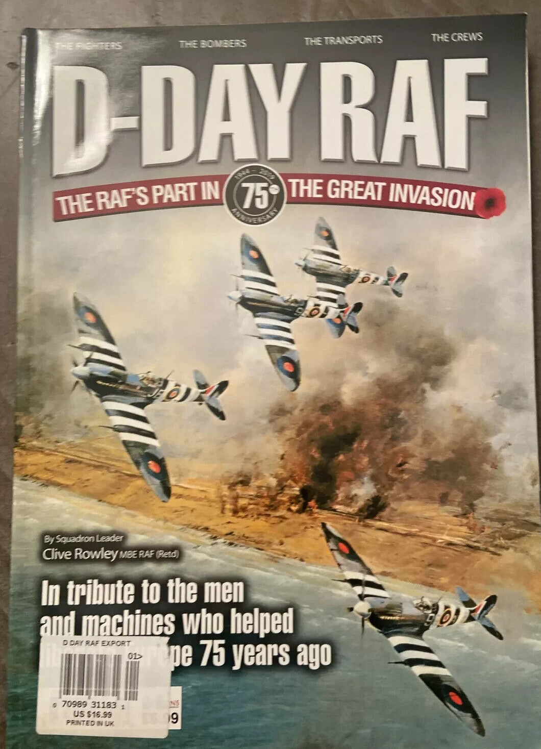 D-DAY RAF 80th Anniversary 1944- 2024 …GREAT INVASION Color B&W Photos 130 Pgs