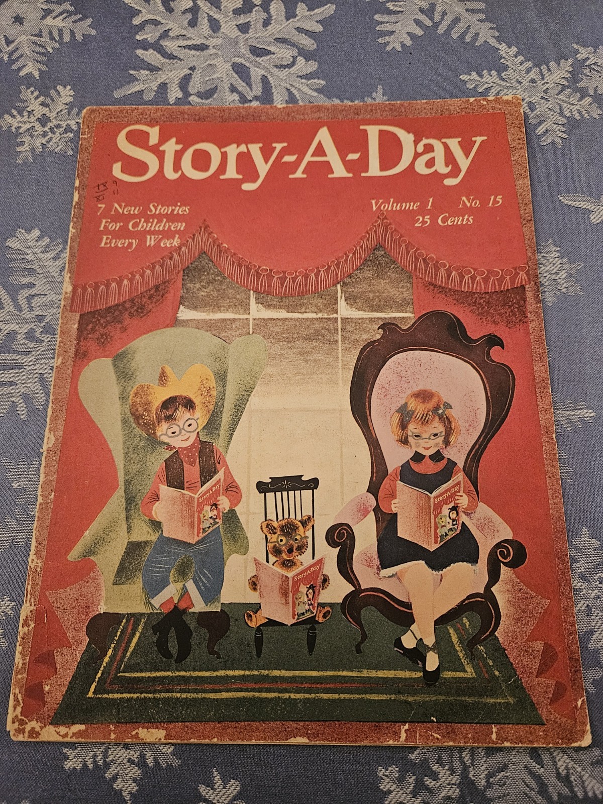 1953 Story-A-Day Magazine For Children Volume 1, No. 15