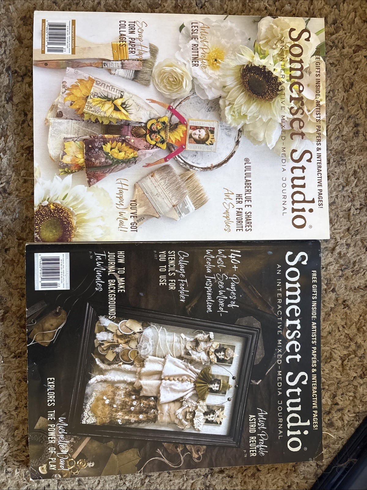 Somerset Studio Magazine Feb Mar April and May Jun Jul 2022 Free Gifts Inside